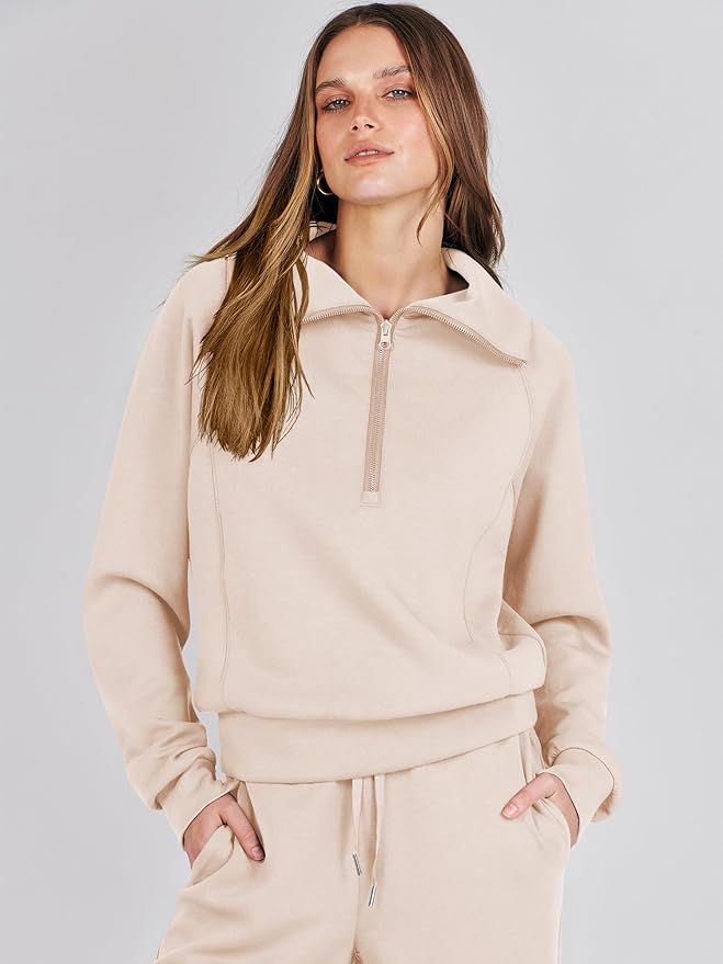 ANRABESS Women 2 Piece Outfits 2025 Fall Fashion Airport Wide Leg Pants Lounge Set Leisure Travel Vacation Clothes Sweatsuits