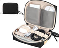 SIMTOP Small Electronics Organizer Travel Case, Portable Tech Case Pouch for Cable, Charger, Phone & Earbuds – Water-Resistant Cord Storage for Commute, Office & Business Trip – Compact Design