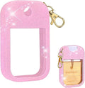 Silicone Case for Touchland Hand Sanitizer Spray – Hand Sanitizer Case Protective Holder with Keychain, Compatible with Power Mist & Glow Mist 1 fl oz