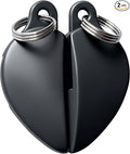 Zipper Clips, Anti Theft Purse & Backpack Zipper Lock, Anti Pickpocket, Outdoor Travel Safety Essentials, 2 Pack, Black