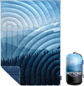 Camping Blanket,Lightweight Puffy Printed Camping Blanket Packable Outdoor Blanket for Camping,Traveling, Stadium, Hiking, Picnics