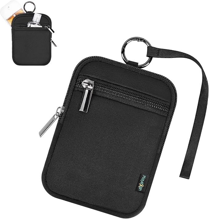Hand Sanitizer Spray Case Compatible with T0uch-land, Hand Sanitizer Bag Zippered Pouch for Glow Mist and Power Mist