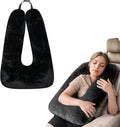 Atablyn Kids Neck Pillow for Travel Provides Double Support to The Head and Neck in Any Sleeping Position on Flights, Car, and at Home, Comfortable Airplane Travel Pillow