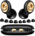 Ear Plugs for Sleeping, 45dB Ultra Soft Silicone Ear Plugs for Noise Reduction, Reusable Noise Cancelling Earplugs, 4-Pairs with Carrying Case for Side Sleep, Concert earplugs, Travel & Swimming