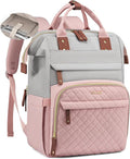 LOVEVOOK Laptop Backpack for Women, 17.3'' Waterproof Nurse Bag Teacher Work Backpack Purse for Women, Travel Computer Backpack for College Office Business Ladies