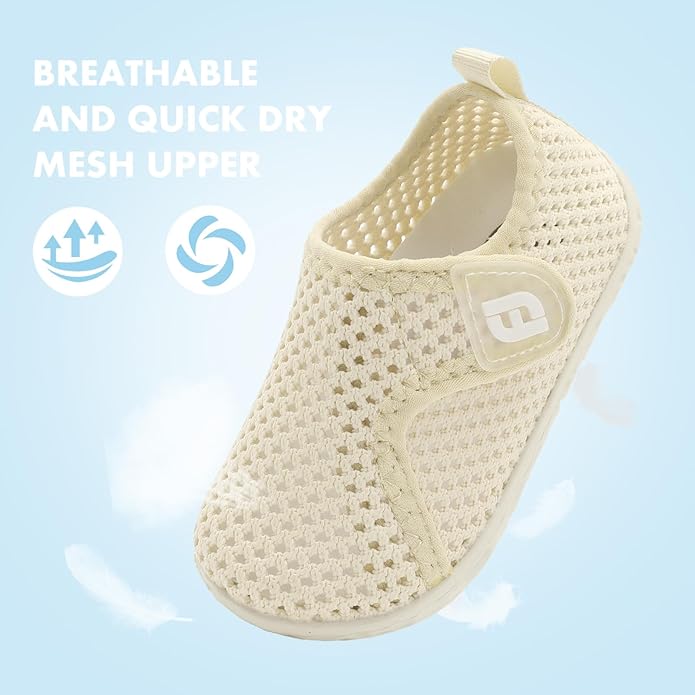 JOINFREE Baby Toddler Water Shoes Boys Girls Sandals Barefoot Kids Breathable Sneakers Shoes for Walking Running