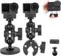 PellKing Handlebar Clamp Car Mangnetic Mount for DJI Osmo Action 6/Nano,Quick Release Mangetic Mount 66mm Magnetic with 360 Degree Rotation,Ball Head Handlebar Clamp