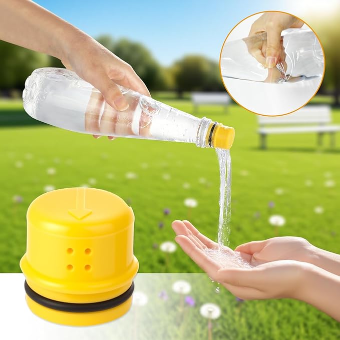 2 Sizes Ultralight Portable Bidet for Travel, Camping, Backpacking - Travel Bidet Compatible with Every Bottle(5g, 0.17 oz)