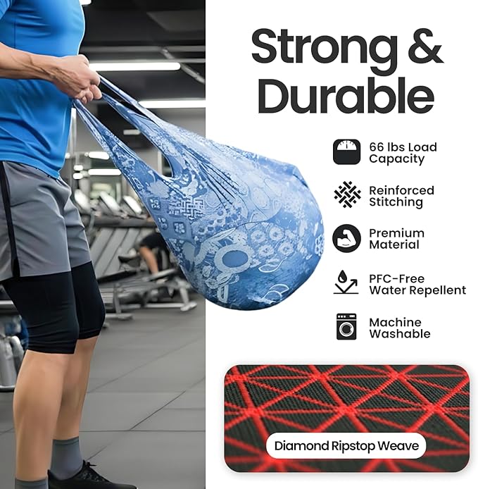 Nanobag Ultralight Foldable Tote for Women & Men, Reusable Grocery & Travel Bag, Packable Collapsible Compact Market Essential (Standard Sketch)