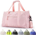 Travel Duffle Bag,Sport Gym Bag for Men And Women with Wet Pocket,Weekender Bag Carry On Tote Bags for Airplane PINK