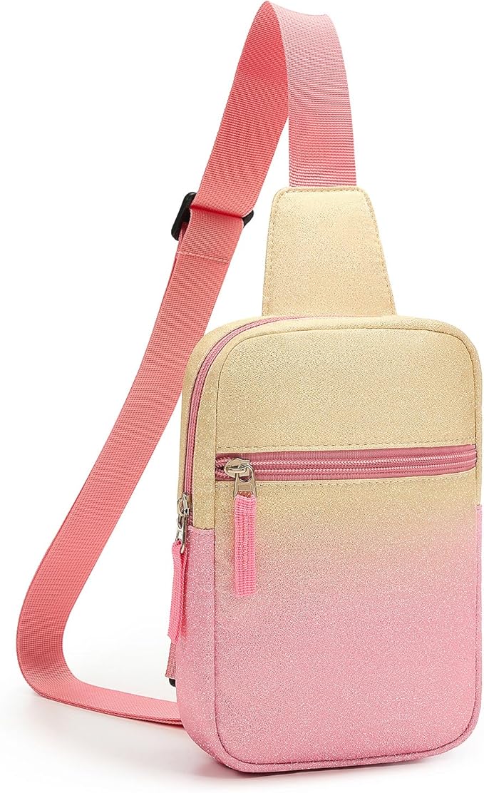 Mothers Day Gifts for Daughter, Birthday Graduation Gifts for 8 9 10 11 12 Year Old Teens Girls Her,Fanny Pack Sling Crossbody Bag Belt Bags Purse, Preppy Teen Girl Gift Trendy Stuff Travel Essentials
