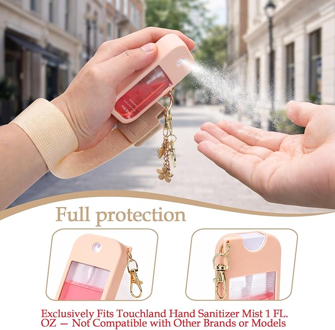 AIERSA Hand Sanitizer Spray Case Compatible with Touchland