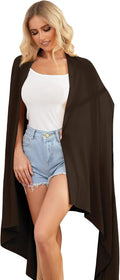 Tencel Cashmere Shawl Wraps for Women,Pashmina Stole Airplane Travel Wool Scarf Blanket Wrap Lightweight UPF 50+