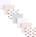 Hudson Baby Unisex Baby Cotton Flannel Receiving Blankets Bundle, Hedgehog, One Size