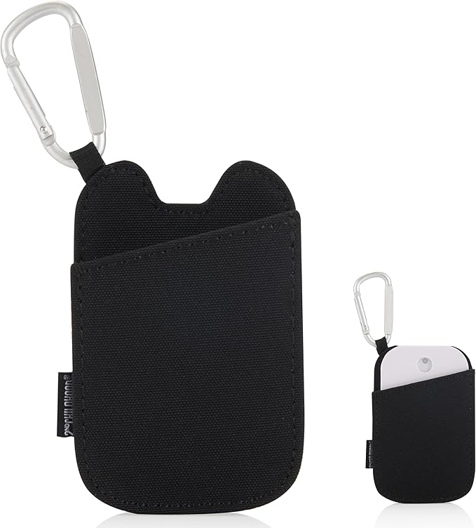 2nd Childhood Hand Sanitizer Holder Compatible with Touchland Mist Spray 1 FL OZ - Keychain Case Clip for Purse, Bag
