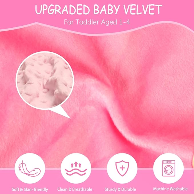 Airplane Bed for Toddler with Blanket, Baby Airplane Travel Essentials, Airplane Seat Extender for Kids, Unicorn