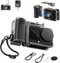 7RYMS 7RIG SC2 Street Grip Kit for DJI Osmo Action 6, Photography Handle Grip with Quick Release, Cold Shoe, Lens Cover, Wrist Strap, Grip Holder for Street Photography, Vlogging, Video Recording