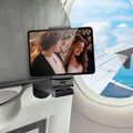 WixGear Universal Airplane Tablet Holder, with Multi-Directional Dual 360 Degree Rotation, Pocket Size Tablet Holder for Airplane, (Devices 3.5" to 7.67” Width Max Weight is 1.5 lbs)