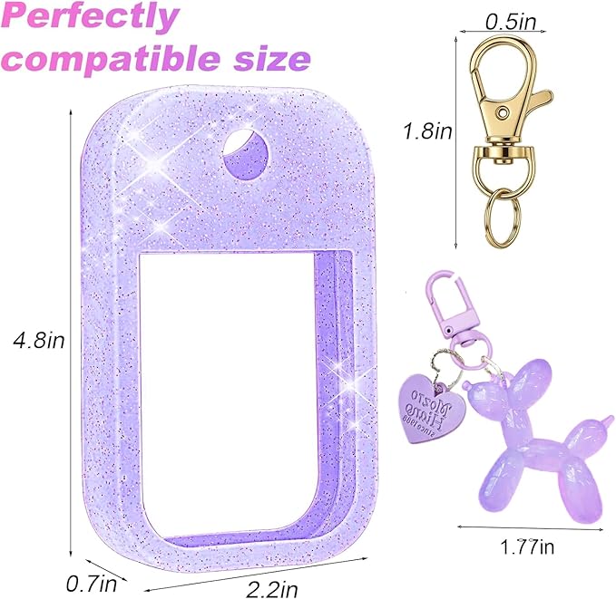 Silicone Case Compatible with Touchland Hand Sanitizer Spray, Protective Case for Power Mist and Glow Mist 1 fl oz