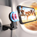 Klearlook for Magsafe Airplane Phone Holder for Flying, Hands-Free 360° Rotation for MagSafe Accessories, Magnetic Holder for iPhone 12-17, Travel Accessories Must Haves
