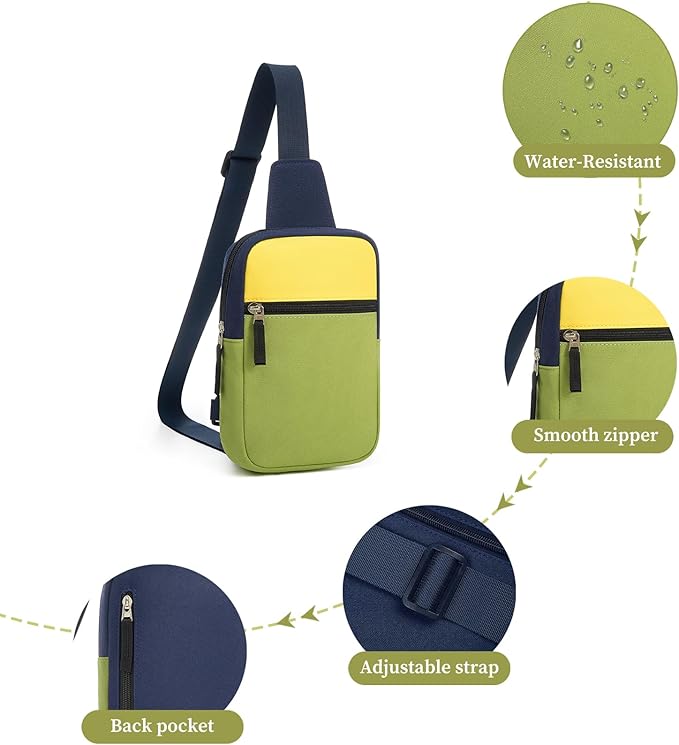 Mothers Day Gifts for Daughter, Birthday Graduation Gifts for 8 9 10 11 12 Year Old Teens Girls Her,Fanny Pack Sling Crossbody Bag Belt Bags Purse, Preppy Teen Girl Gift Trendy Stuff Travel Essentials