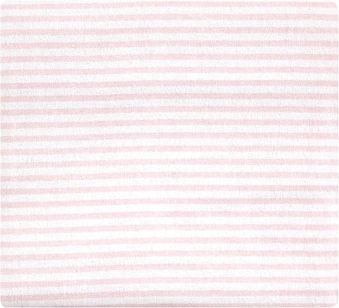 Hudson Baby Unisex Baby Cotton Flannel Receiving Blankets Bundle, Citrus Orange, One Size