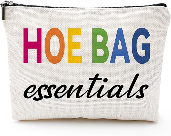 ZUYUROU Funny Gifts for Women, Friends, Hostess Gift Ideas Cool Gifts for Women Girls Birthday Gift Ideas Gag gifts Girls Weekend Overnight Fun Makeup Travel Bag Cosmetic Bag-Colorful