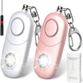Personal Alarm for Women Keychain Alarm: Qoosea 135dB Emergency Keychain Siren with Strobe Light Loud Siren for Women Kids Students Seniors Emergency Self-Defense for Night Sports