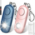 Personal Alarm for Women Keychain Alarm: Qoosea 135dB Emergency Keychain Siren with Strobe Light Loud Siren for Women Kids Students Seniors Emergency Self-Defense for Night Sports