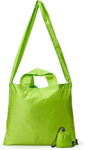 KALIDI Compact Tote Shopping bag Lightweight Foldable Tiny Reusable Grocery Shoulder Bag Crossbody