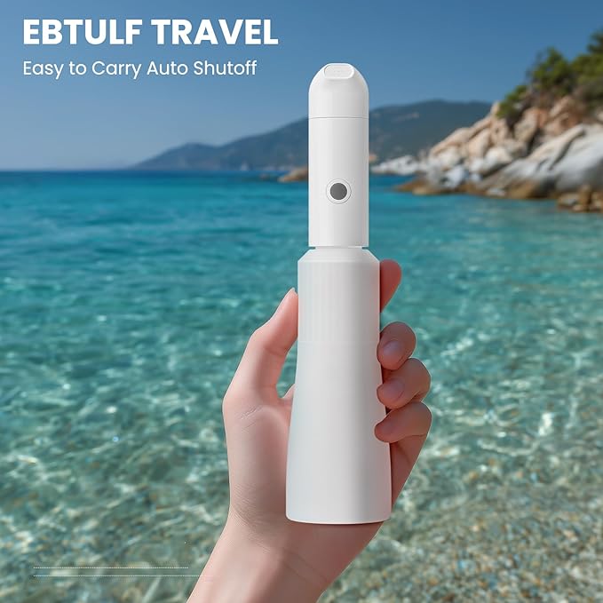 Portable Bidet, Handheld Bidet, Rechargeable Electric Portable 350 ml for Women & Men (ES002-WHITE)