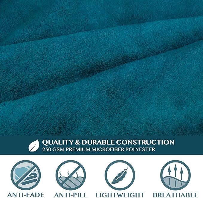 PAVILIA Blanket with Sleeves for Adult Women Men, Soft Warm Wearable Blanket Fleece Wrap Throw, Robe Blanket Gift