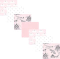 Hudson Baby Unisex Baby Cotton Flannel Receiving Blankets Bundle, Fairytale Princess, One Size