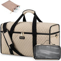 LOVEVOOK Travel Duffle Bag - Weekender & Overnight Bag with Toiletry & Wet Pocket, Carry-On Size, 3pc Set