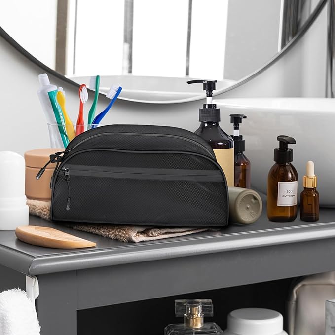 Travel Toiletry Bag Kit Case for Men and Women Multifunction Packing Organizer Pouch