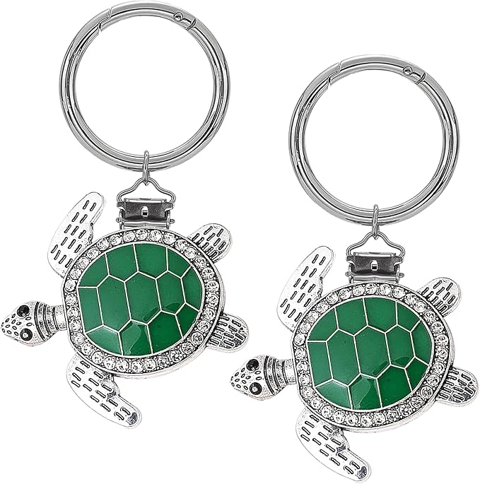 2Pcs Hat Clip for Travel on Bag - Turtle Beach Cruise Essentials Accessory for Handbag Backpack Luggage Purse Travel