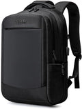 KEOFID Work Laptop Backpack for Men and Women, Mens Work Backpacks Fit 15.6 Inch Computer, Carry On Business Travel Back pack with USB Charging Port, Water Resistant(Black)