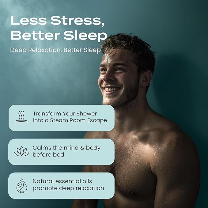 Body Restore Shower Steamers Aromatherapy 15 Pack – Mothers Day Gifts for Mom, Spa Gifts for Women, Relaxation Stress Relief Self Care – Premium Eucalyptus Essential Oil Tablets