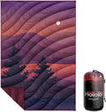 Camping Blanket,Lightweight Puffy Printed Camping Blanket Packable Outdoor Blanket for Camping,Traveling, Stadium, Hiking, Picnics