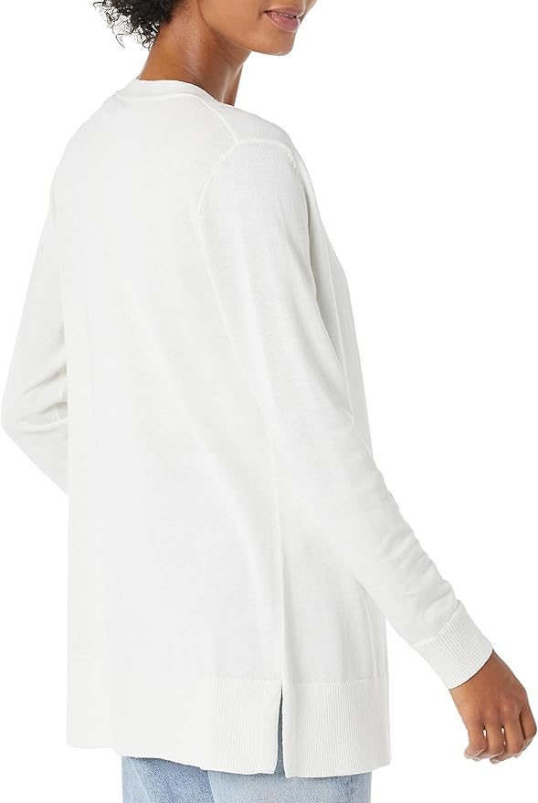 Amazon Essentials Women's Lightweight Long Sleeve Open-Front Cardigan Sweater (Available in Plus Size)