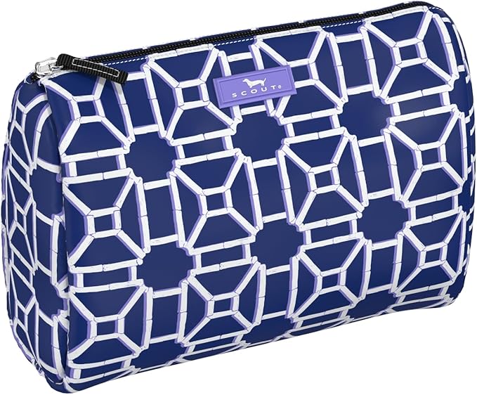 SCOUT Packin' Heat - Large, Water-Resistant, Zip Close Makeup Bag for Women- Toiletry Travel Bag - Cosmetic Bag