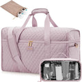 LOVEVOOK Travel Duffle Bag - Weekender & Overnight Bag with Toiletry & Wet Pocket, Carry-On Size, 3pc Set