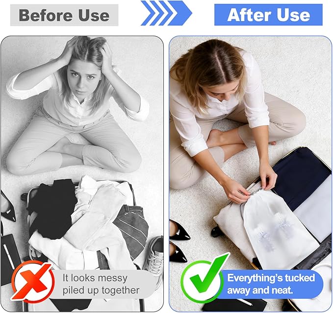 Shoe Bags For Travel Cruise Essentials Vacation Essentials Waterproof Dustproof Clear For Men Women 3 Sizes 18 Pack