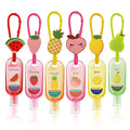 6 Pcs Hand Travel Size with Silicone Lanyard 1 Fl oz Gel Mixed Scent Mini Pocket Hand Bulk for Adult Backpack Travel Outdoor Home Friends Office Coworker Gifts
