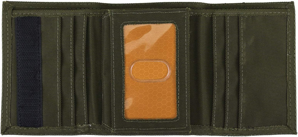 Timberland PRO Men's Cordura Nylon RFID Trifold Wallet with ID Window