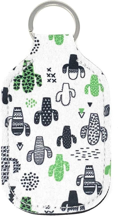 Daisy Lane Hand Sanitizer Holder for Backpack Kids Travel Size Baseball Softball Keychain