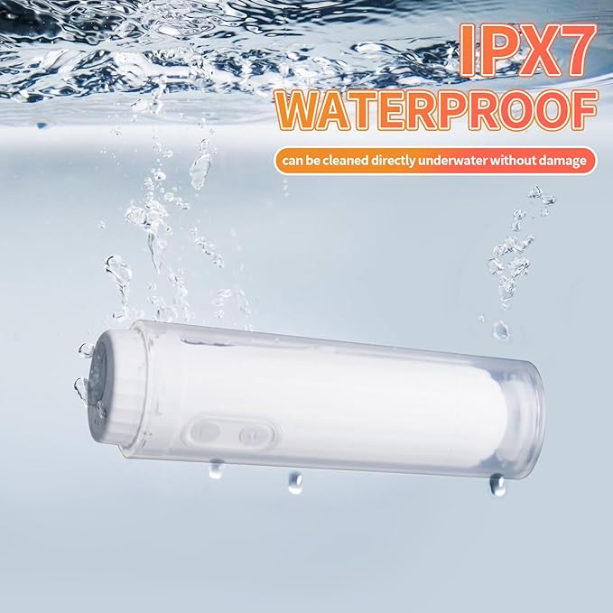 Rechargeable Portable Bidet for Travel 180ML, IPX7 Waterproof Electric Bidet Sprayer with 3 Spraying Modes for Personal Hygiene Cleaning, Soothing Postnatal Care, Perineal & Hemorrhoid Treatment