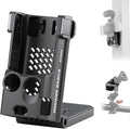 NEEWER Basics Magnetic Mount Stand Compatible with DJI Osmo Pocket 3, Creator Combo Accessories Expansion Adapter with 1/4" Screw Hole, Plastic Bracket for Battery Grip NEEWER M21 Fill Light, AC024