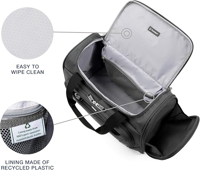 Travelpro Maxlite 5 Softside Lightweight Underseat Carry-On Travel Tote, Overnight Weekender Bag