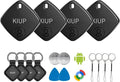 Air Tags for Android,Air Tags-4 Pack Android,2 Year Battery Life,Air Tracker Tags with 4 Case,Google Find Trackers for Google'S Find Hub App,IP65 Waterproof Luggage Tracker for Keys,Wallets,Suitcases